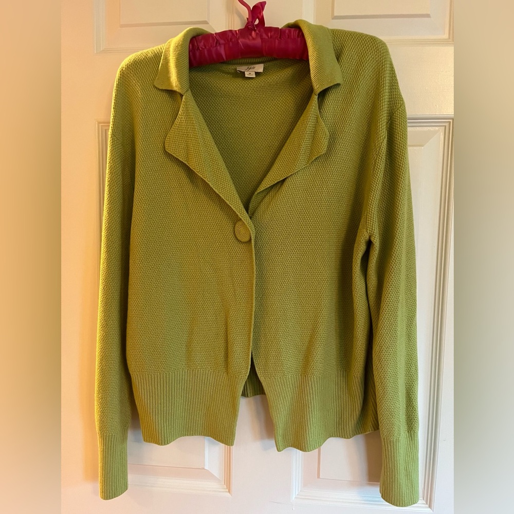 J Jill Lime Green Women's Sweater